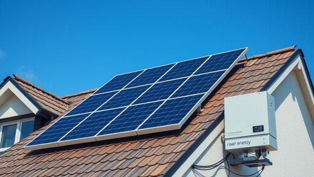 Zubehör für Risen Energy RSM110-8-400M: Wechselrichter und Montagesysteme